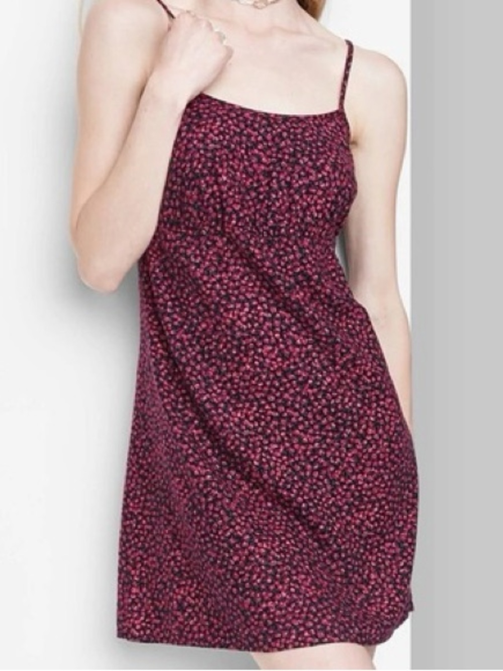 NWT Wild Fable Floral Pink and Black Dress